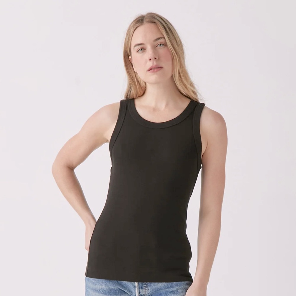 MICHAEL STARS Paloma tank in black O/S
